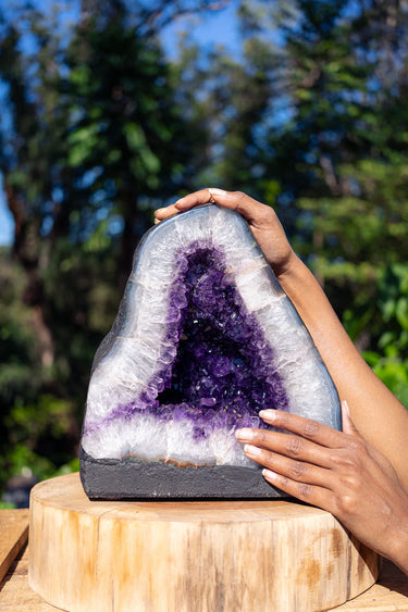 Amethyst Geode of Insight